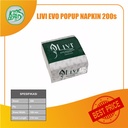 Tissue LIVI EVO PREMIUM POP UP NAPKIN 200s (Tisu Meja Makan)