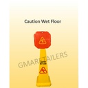 CAUTION WET FLOOR SIGN ( SEGITIGA )