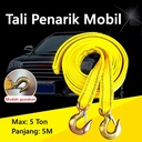 Tali Penarik Mobil 5M 5Ton Tali Derek Mobil 5 Ton Hook Emergency Tow