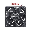 Kipas Cooling Fan DC12V DC24V Kipas Pendingin DC 12V 24V 12×12×3.8cm