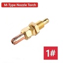 Gas Cutting Nozzle Tip Type M Blender Potong Single Duty Propana LPG