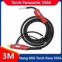 Stang MIG MAG Torch Panasonic 350 350A Panjang Kabel 3M 4M 5M Meter CO