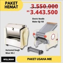 PROMO Mesin Pengaduk Adonan HO-2 Mesin Penggiling Mie DJJ-160 WILLMAN