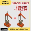 PROMO Mini Orange Juicer WILLMAN ET-2A Alat Jeruk Peras