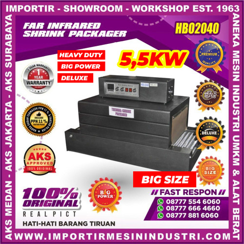 Far Infrared Shrink Packager - HBO2040