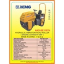 Hydraulic Vibration Road Roller Perata jalan/Pemadat jalan AKS-SE1107H