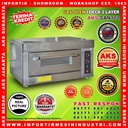 Mesin Oven Gas 1 Deck 2 Trays SAN102