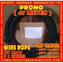 PROMO KAWAT SELING 47 METER Wire Rope 18 mm (6 x 19 IWRC)