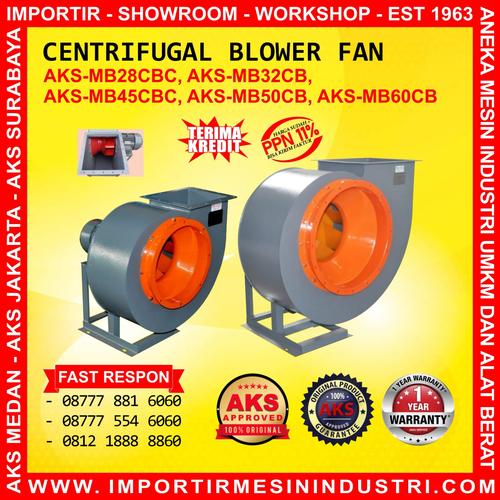 CENTRIFUGAL BLOWER FAN 3P/2900 RPM Type AKS-MB50CB15