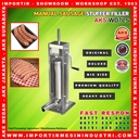Mesin Cetak Sosis Stainless 7 Liter Sausage Stuffer AKS-WD7LS