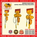 ELECTRIC CHAIN HOIST 5 TON 6 METER 380V WITH TROLLEY 1 - 7.5 TON