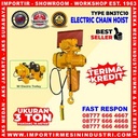 Katrol Listrik Elektrik Kerekan Takel 3 Ton x 10 m Chain Hoist