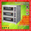 PROMO Mesin Oven 3 Deck 6 Loyang AKS GM306H ORIGINAL RESMI AKS RESMI