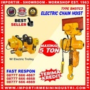 Kerekan Takel / Katrol / Chain Hoist Electric 5 Ton 3 m - BN5TC3