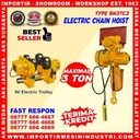 Kerekan Takel / Katrol / Chain Hoist Electric 3 Ton 3 m - BN3TC3