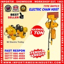 Kerekan Takel / Katrol / Chain Hoist Electric 1 Ton 3 m - BN1TC3