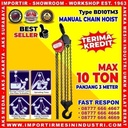 Manual Takel 10 Ton x 3 m Manual Hoist Original AKS - BD10TM3