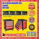 TOOLBOX PERKAKAS BESI ALAT BENGKEL Trolley 7 Susun | AKS - TL7L