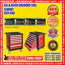 TOOL box Rolley Cabinet perkakas 7 laci | AKS - TL7L