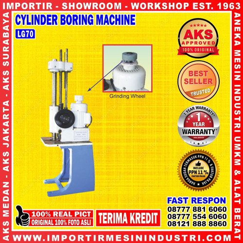 Cylinder Boring Machine Motorcycle Honing Mesin Pengeboran Type LG70