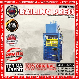 [EZM.3604148] Baling Press Machine Alat Press Sampah Otomatis 60 Ton - KCG60