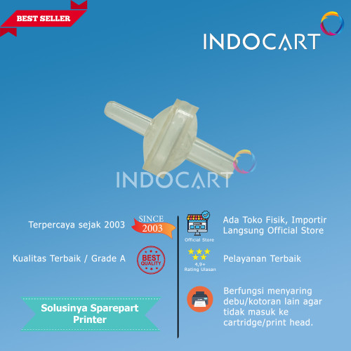 Ink Ventilatior Filter-Saringan Tinta Infus CISS-Inkjet HP Canon Epson