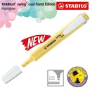 STABILO Swing Cool Pastel Milky Yellow / Highlighter Warna Kuning