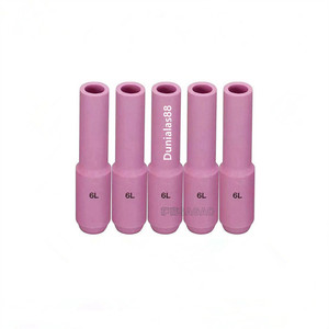 Keramik Argon 10N50L 10N49L 10N48L Tig Argon Torch Long Ceramic Nozzel