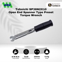 Tohnichi Preset Spanner Head Torque Wrench SP38N2x10 8 - 38Nm