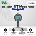 TECLOCK GSD-720K Durometer Hardness Tester 44450mN Shore D Digital