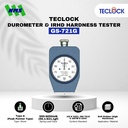 TECLOCK GS-721G Durometer Hardness Tester 8050mN Shore A Soft Rubber