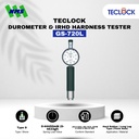 TECLOCK GS-720L Durometer Hardness Tester 44450mN Shore D Long Leg