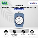 TECLOCK GS-706G Durometer Hardness Tester 8385mN JIS A General Rubber