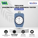 TECLOCK GS-703G Durometer Hardness Tester 44100mN JIS C Hard Rubber