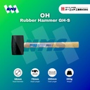 Palu Karet OH GH-S 46mm Black Rubber Hammer #1/2 Pound