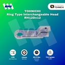 Kunci Ring Pas Tohnichi RH12Dx12 Ring Interchangeable Head 12mm x 12D