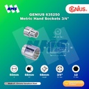 Kunci Shock GENIUS 635250 Hand Sockets 3/4" x 50mm 12pt. L=68mm