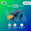 Dispenser Pemotong Lakban TRUSCO TEX-266A Safety Tape Cutter Steel