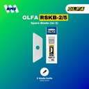 Refill Pisau OLFA RSKB-2/5 Spare Blade untuk Cutter SK Original isi 5