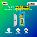 Refill Pisau OLFA SKB-2S/10B Spare Blade for SK Stainless Steel Knife