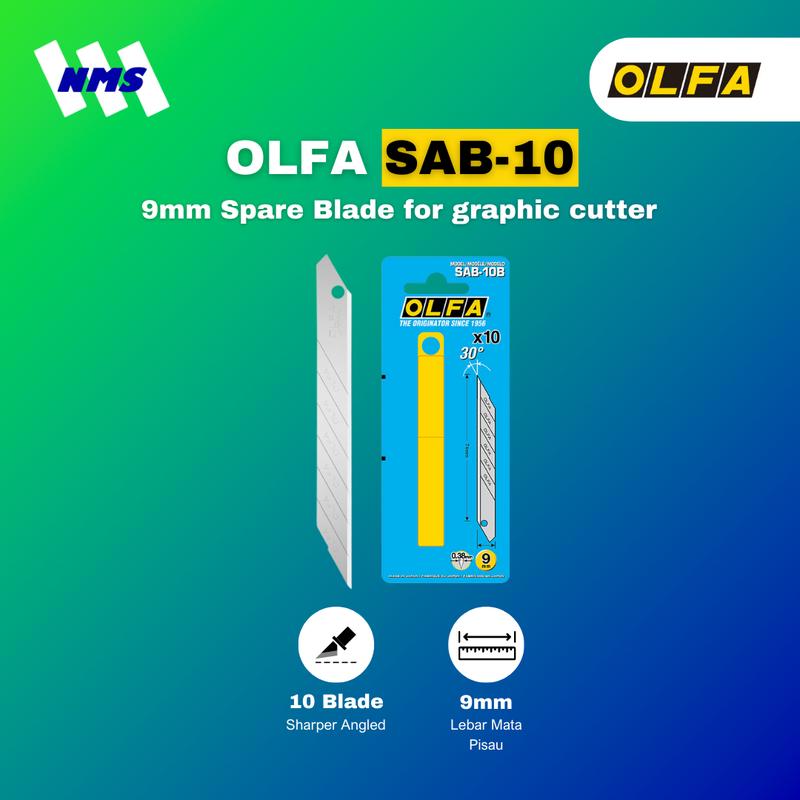 OLFA SAB-10 Spare Blade For Graphic Cutter Original