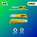 Pisau Cuter OLFA NH-1 Extra Heavy Duty Snap-Off 25mm Blade Cutter Comfort Grip Kater Pemotong Vinyl