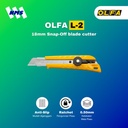 Pisau Potong OLFA L-2 Snap-Off Blade Cutter Grip Handle Original Kater