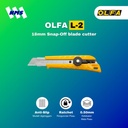 Pisau Potong OLFA L-2 Snap-Off Blade Cutter Grip Handle Original Kater