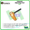 Kunci Knob Setting Torsi No 931 Tohnichi Adjusting Tool untuk QSP/CSP