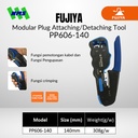Crimping FUJIYA PP606-140 Modular Plug Attaching/Detaching Tool Japan