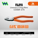 Tang Potong FUJIYA 1150A-175 Linemans Clamp Pliers Japan 175mm 7 Inci