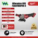 Milwaukee M18 FSAGV100XPDB-0 FUEL 100mm Braking Grinder Paddle Switch