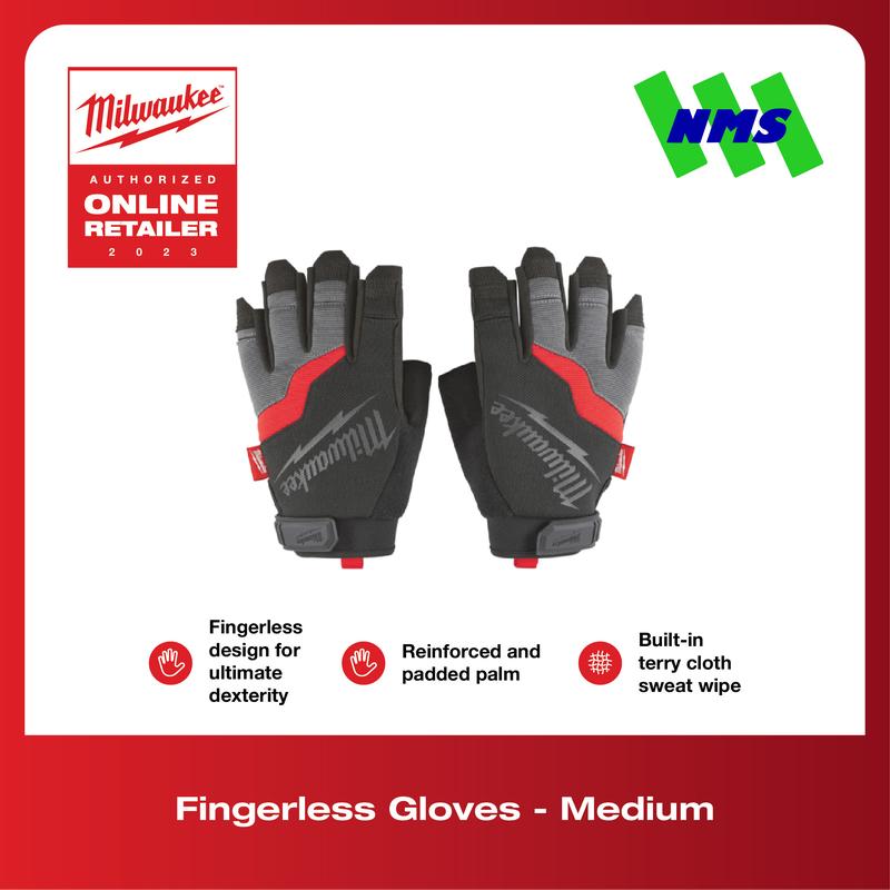 Sarung Tangan Milwaukee 48-22-9741 Performance Fingerless Gloves M