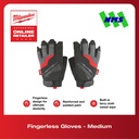 Sarung Tangan Milwaukee 48-22-9741 Performance Fingerless Gloves M